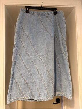 Christopher and Banks Vintage Style Maxi Skirt